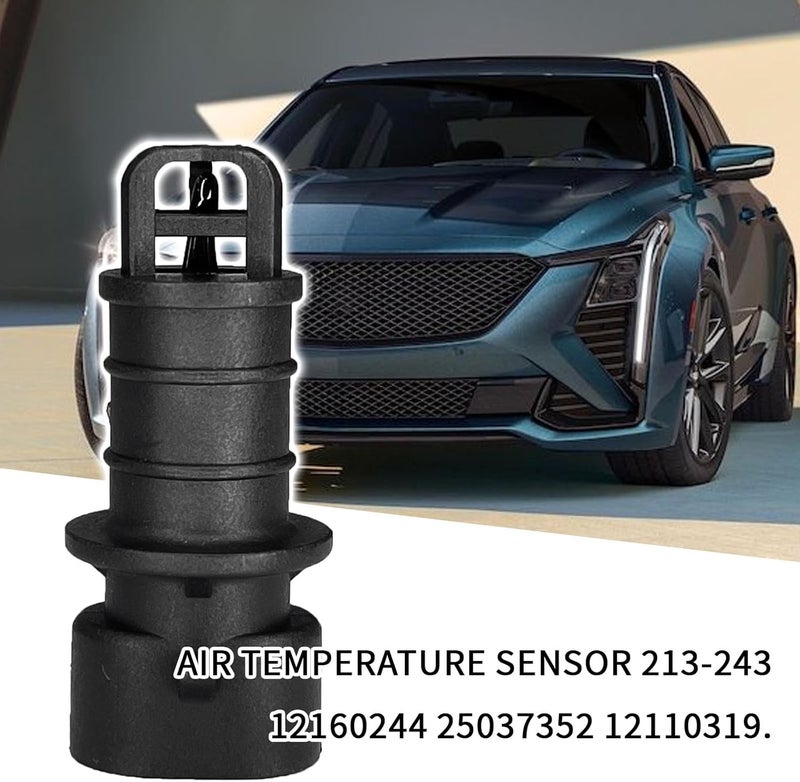 QQWD حساس درجة حرارة هواء المدخول للسيارة، 12160244 213-243 12110319 لشيvrolet Blazer Astro Cavalier Impala Corvette Camaro S10، Buick Century Lesabre، Cadillac، حساس درجة حرارة شحن الهواء - Image 5